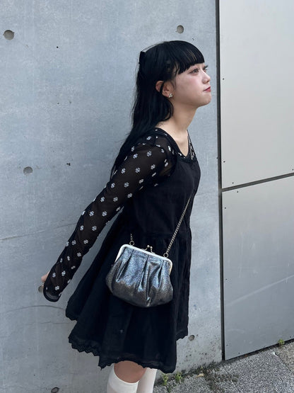 ＜IT2242408＞　コットンレースチュニック