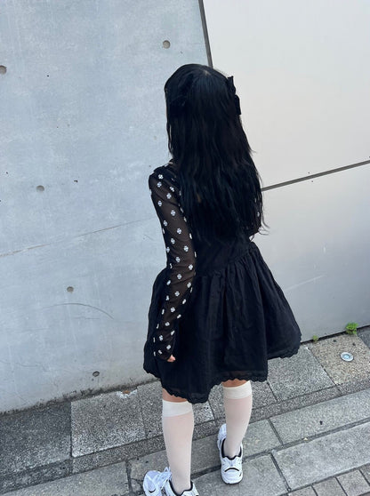 ＜IT2242408＞　コットンレースチュニック