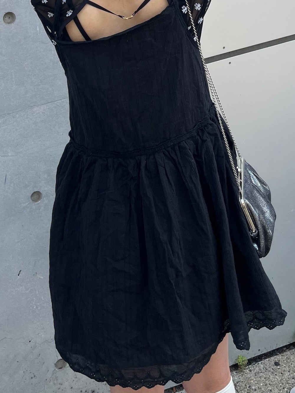 ＜IT2242408＞　コットンレースチュニック