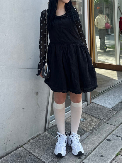 ＜IT2242408＞　コットンレースチュニック