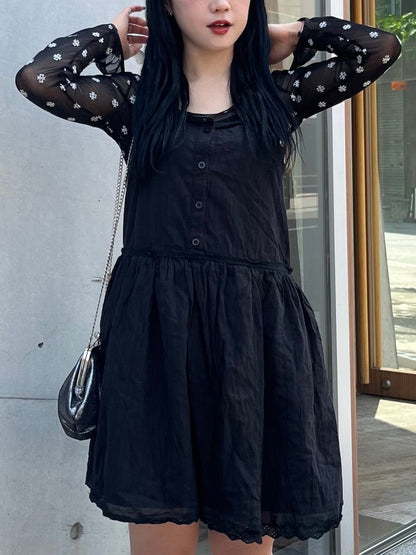 ＜IT2242408＞　コットンレースチュニック