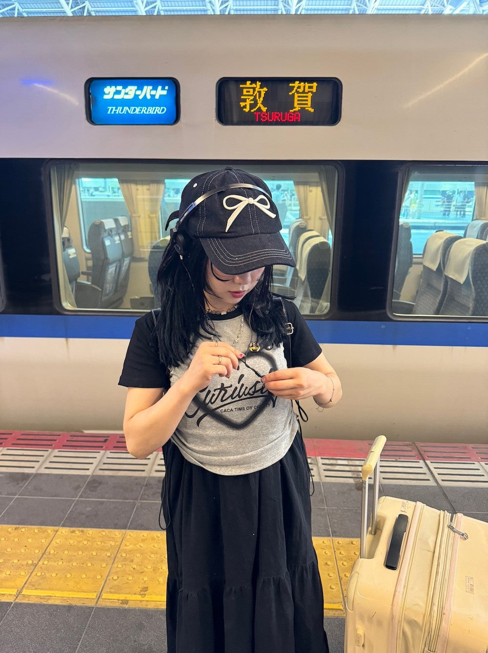 ＜IT2242404＞　サイドドロストラグランᎢシャツ