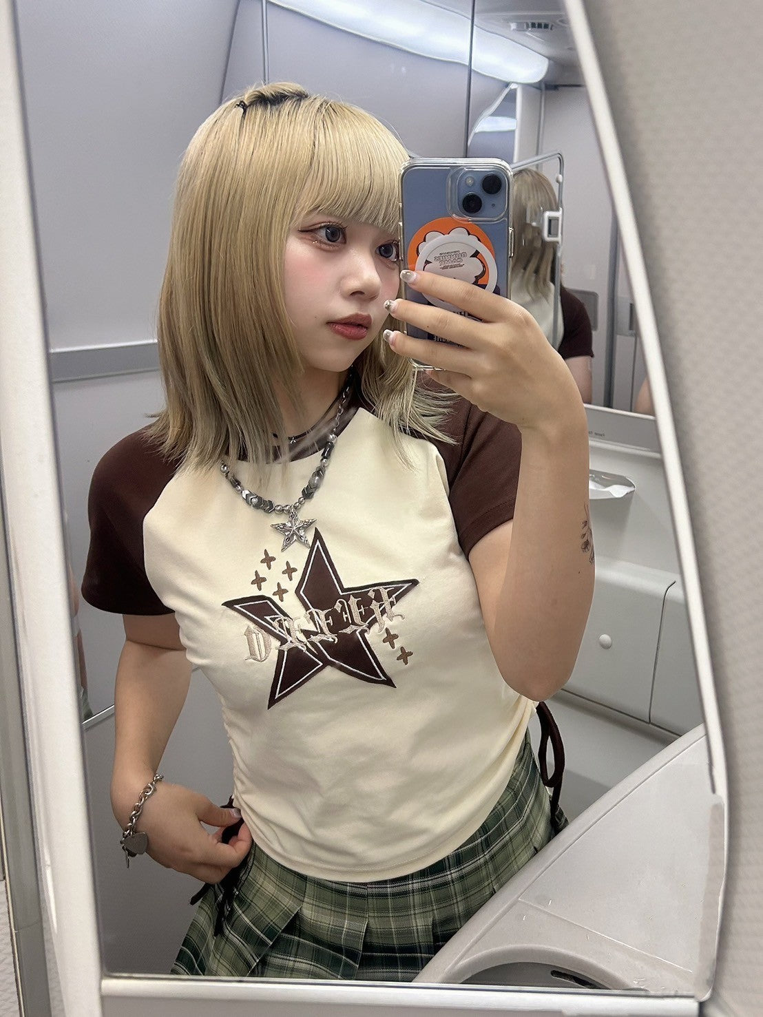 ※ラスト3点！＜GR2242532＞　サイドギャザーラグランTシャツ