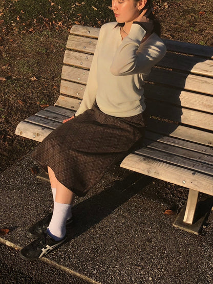 ＜IN2244702＞　アシンメトリーバイカラーヘムニット