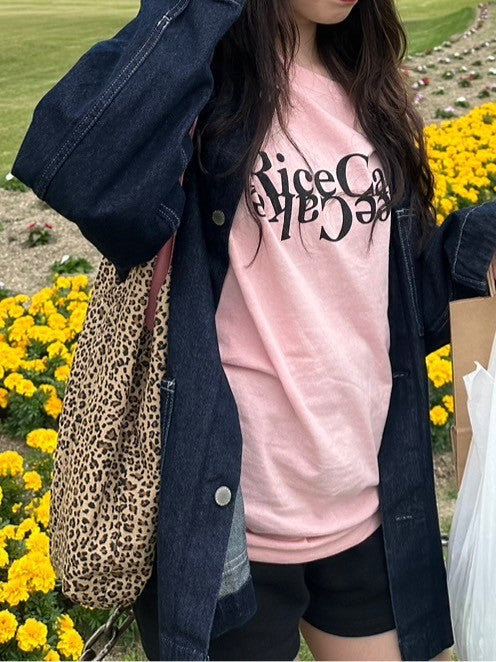 ※ラスト1点！＜LE2242909＞　ロゴプリントTシャツ