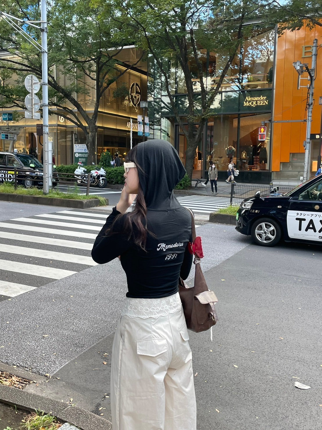 ＜QU2243203＞　ウエストリボンデザインワイドパンツ