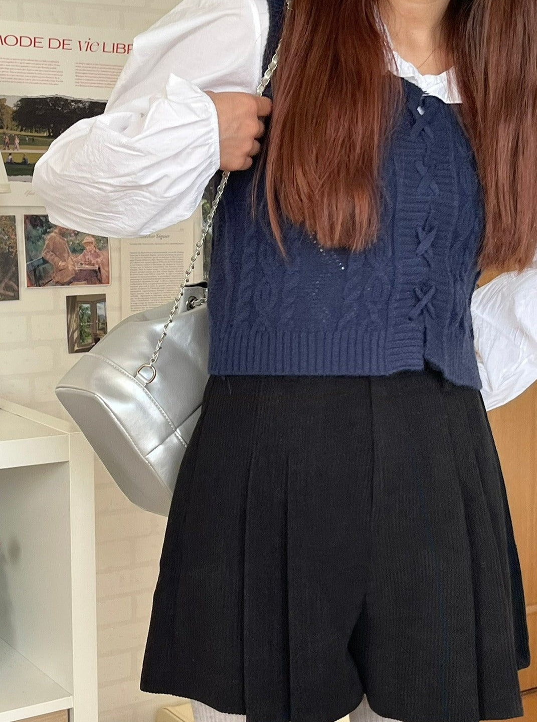 ＜CA2233817＞　コーデュロイショートパンツ