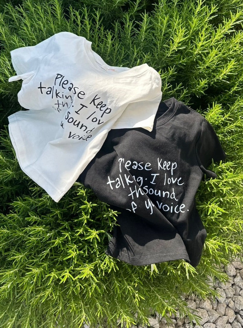 ＜LE2242901＞　ロゴTシャツ