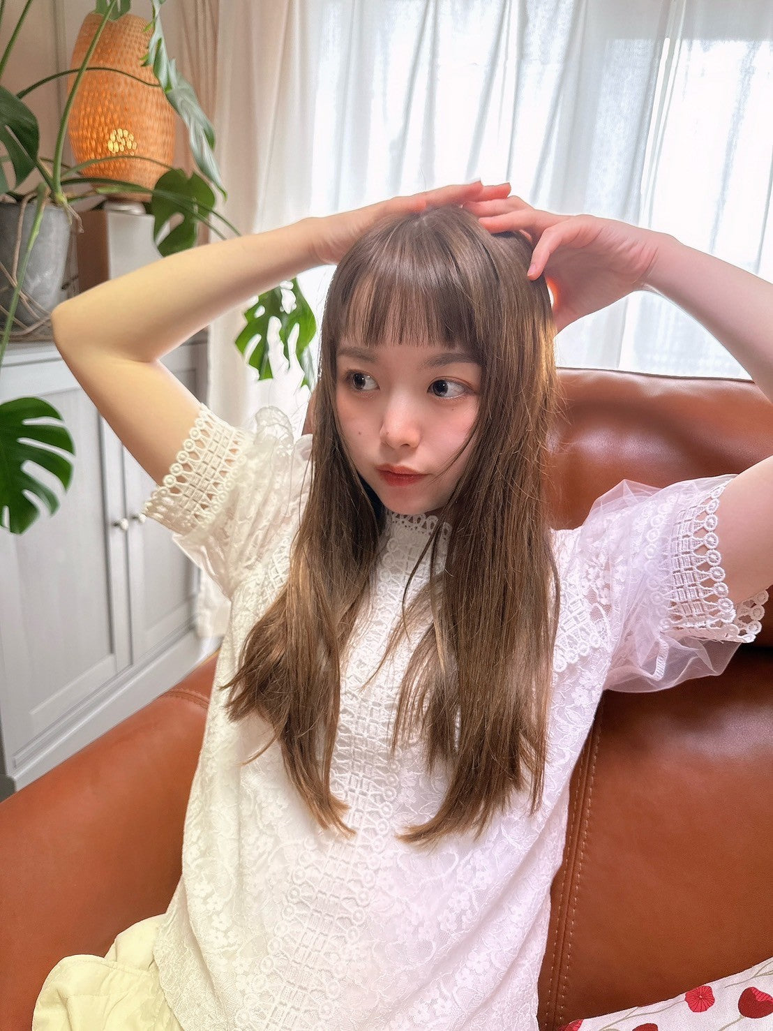 ＜PP2242702＞　レースブラウス