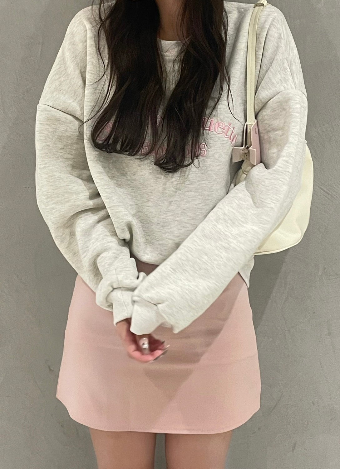 ＜QU2233236＞　シンプルミニスカート