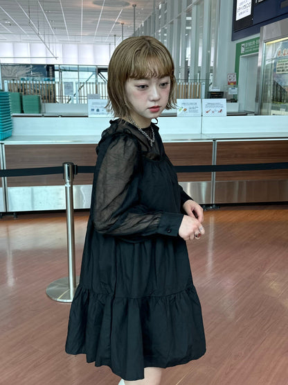 ＜IT2233415＞　シフォンシアーブラウス