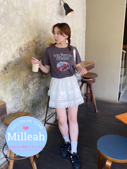 ＜SL2242619＞　vintage tomato tee