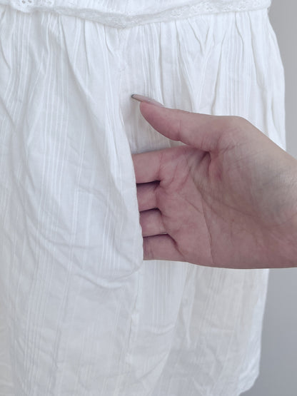 ＜IT2242408＞　コットンレースチュニック