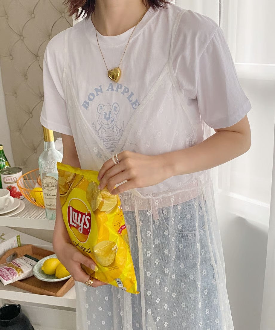 ＜SL2232702＞　Bear lunch T