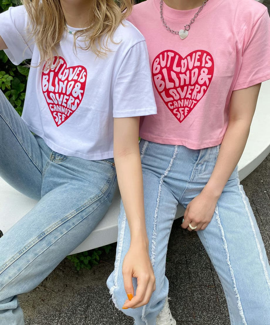 ※残りわずか!＜SL2222767＞　Heart logo short T