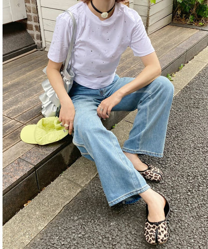 ♥＜SL2233604＞　ビジューTシャツ