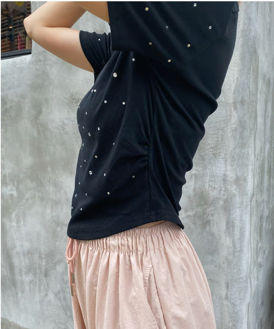 ♥＜SL2233604＞　ビジューTシャツ
