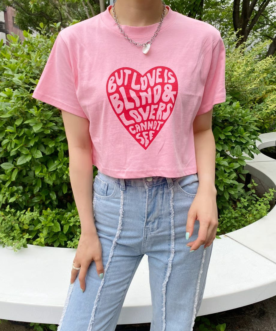 ※残りわずか!＜SL2222767＞　Heart logo short T