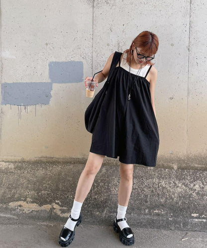 ♥＜AN2232416＞　サマーショートサロペット