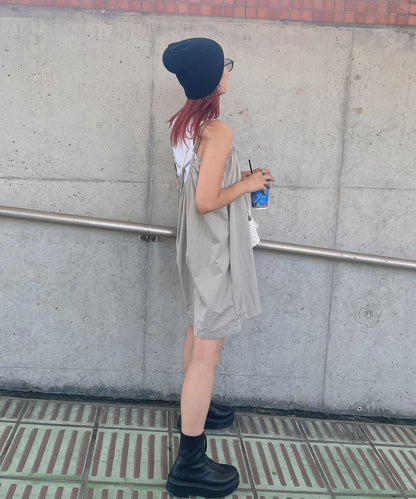 ♥＜AN2232416＞　サマーショートサロペット