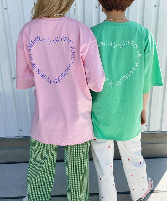 ＜SL2221712＞　ハートロゴTシャツ