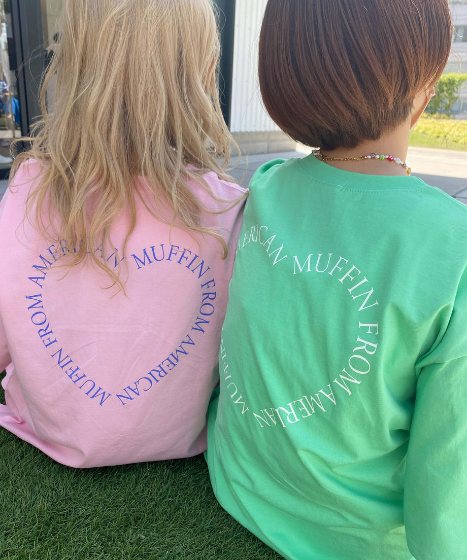 ＜SL2221712＞　ハートロゴTシャツ