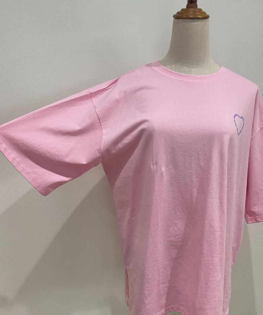 ＜SL2221712＞　ハートロゴTシャツ