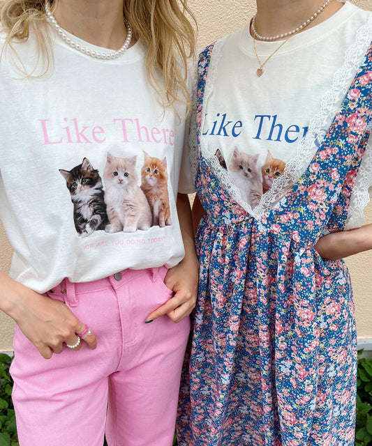 ＜SL2222707＞　CAT Tシャツ