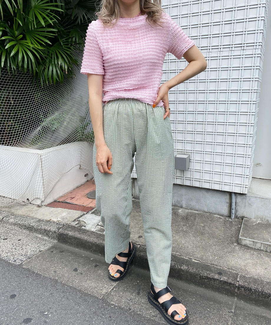 ＜SL2222742＞　ギンガムチェックパンツ
