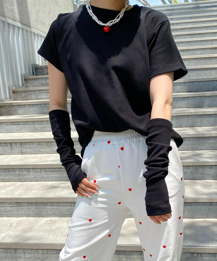 ＜SL2222753＞　アームウォーマーSET Tシャツ