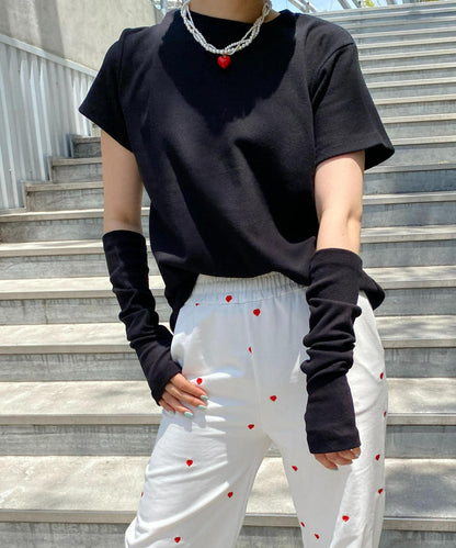 ＜SL2222753＞　アームウォーマーSET Tシャツ