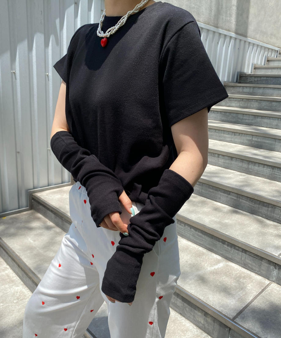 ＜SL2222753＞　アームウォーマーSET Tシャツ