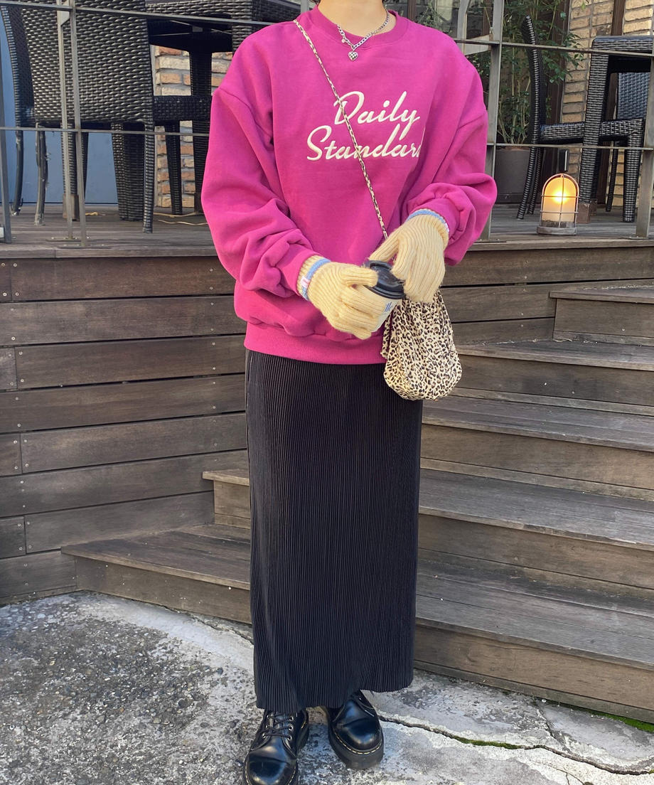 ＜SL2224636＞　プリーツロングナロースカート