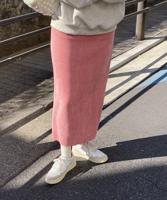＜SL2231601＞　カットコールナロースカート