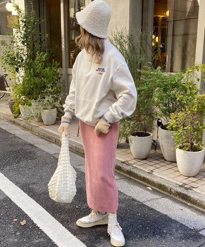＜SL2231601＞　カットコールナロースカート