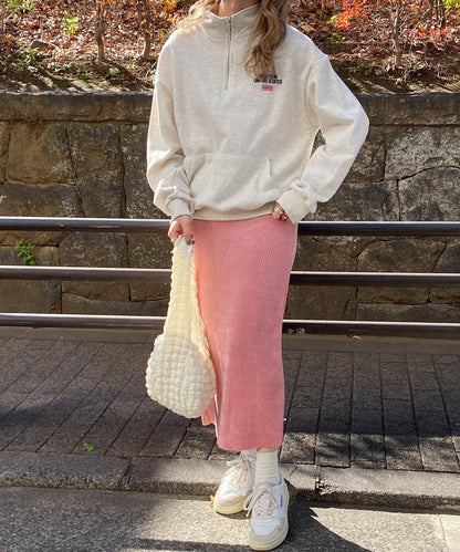 ＜SL2231601＞　カットコールナロースカート