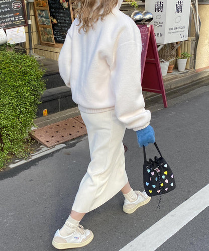 ＜SL2231601＞　カットコールナロースカート