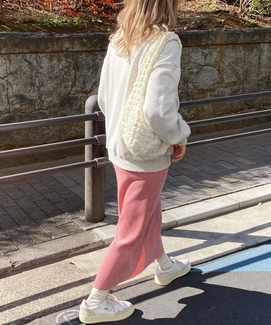 ＜SL2231601＞　カットコールナロースカート