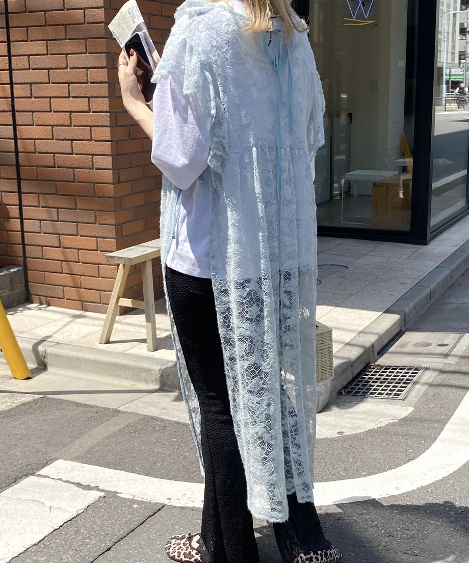 ＜SL2231627＞　フリルレイヤードレースワンピース