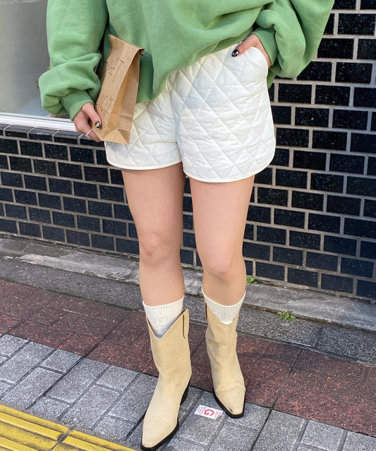 ＜SL2231633＞　キルティングショートパンツ