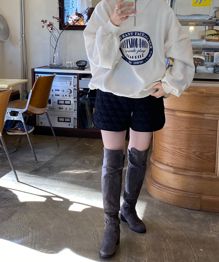 ＜SL2231633＞　キルティングショートパンツ