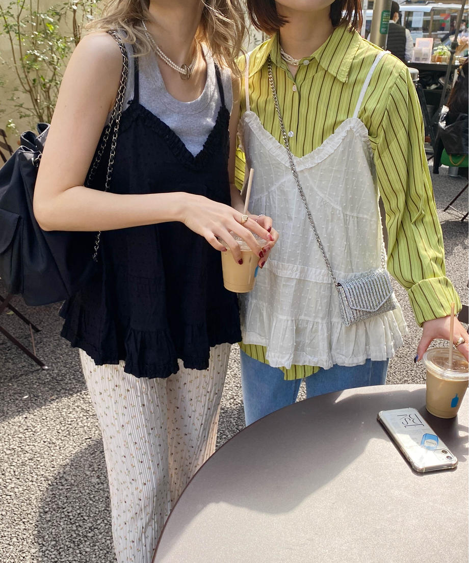 ＜SL2231647＞　フリルチュニックキャミソール
