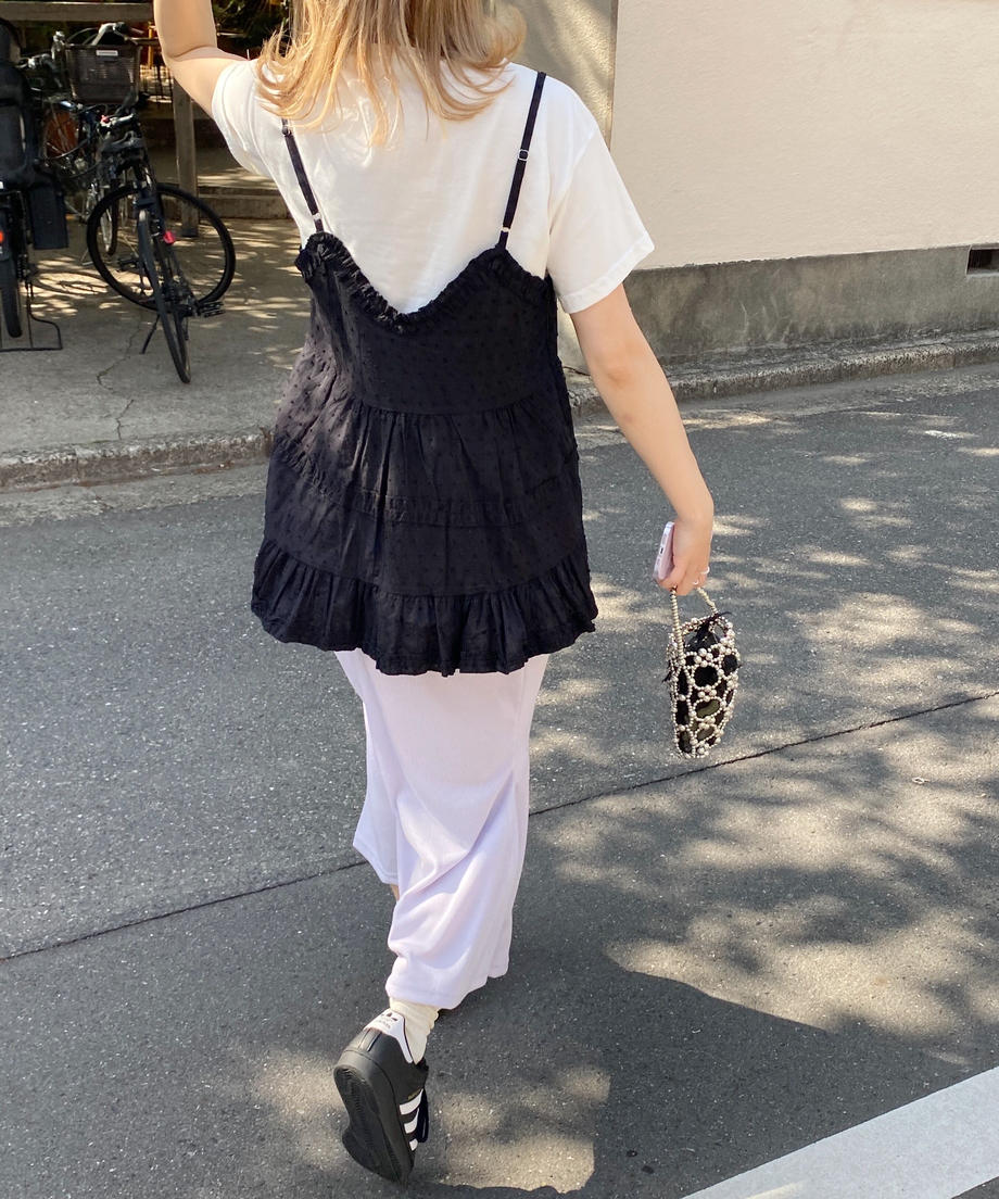 ＜SL2231647＞　フリルチュニックキャミソール