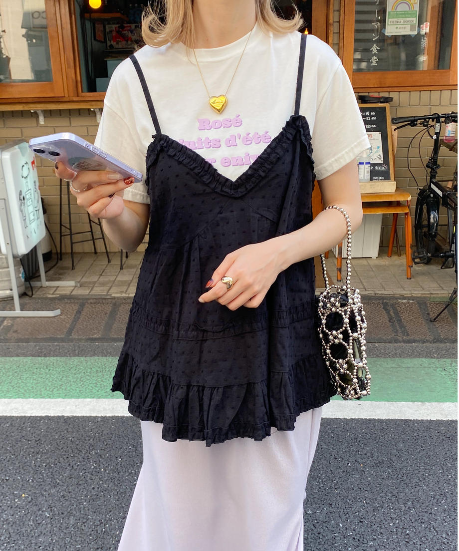＜SL2231647＞　フリルチュニックキャミソール