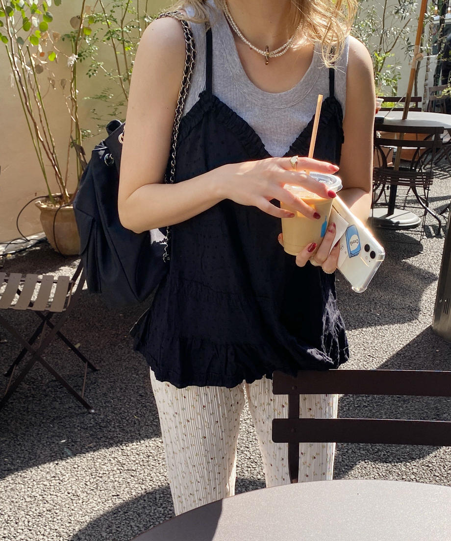 ＜SL2231647＞　フリルチュニックキャミソール