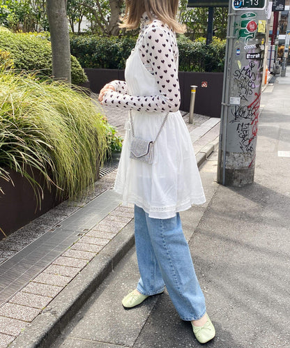 ＜SL2231655＞　コットンチュニックキャミOP