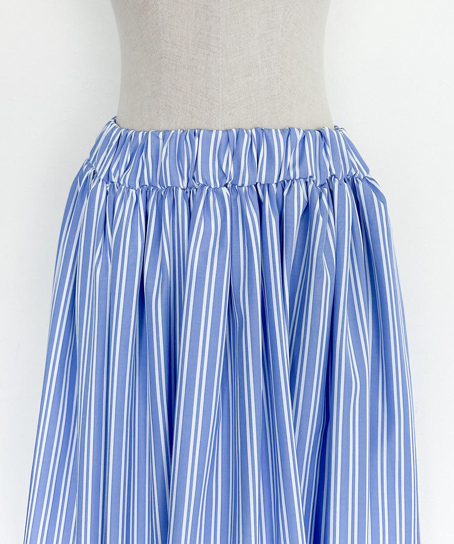 ＜SL2231691＞　stripe volume skirt