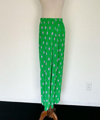 ♥＜SL2231705＞　pleats dot long skirt
