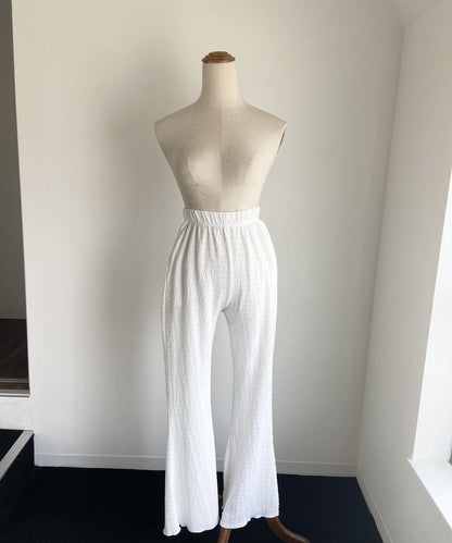 ＜SL2232732＞　Jacquard flare pants