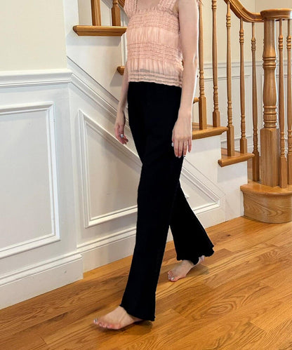 ＜SL2232732＞　Jacquard flare pants